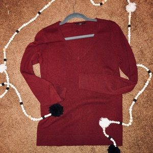100% Cashmere JCrew Vneck Sweater